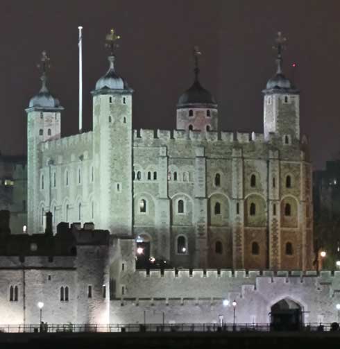 The White Tower By Night.