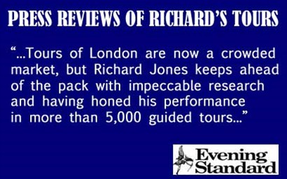 Richards tours reviewed by the London Evening Standard Newspaper.