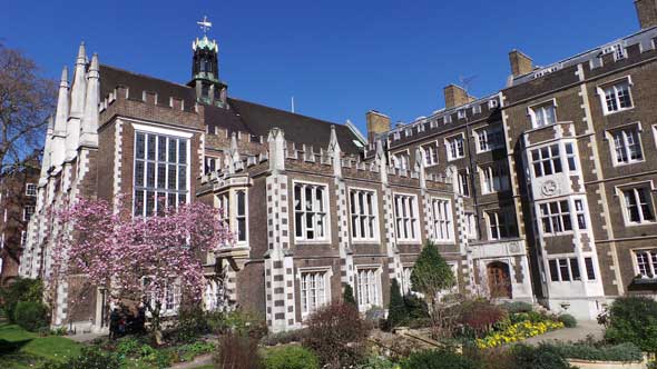 The Middle Temple Hall where Shakespeare's Twelfth Night wa first performed in 1602.