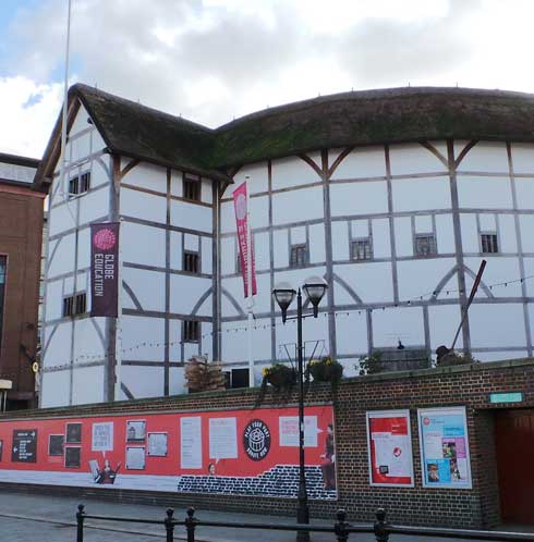 The New Globe Playhouse.