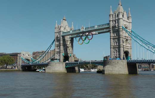 A view of Tower Bridge.